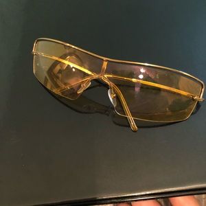 Authentic Gucci goldtone glasses
